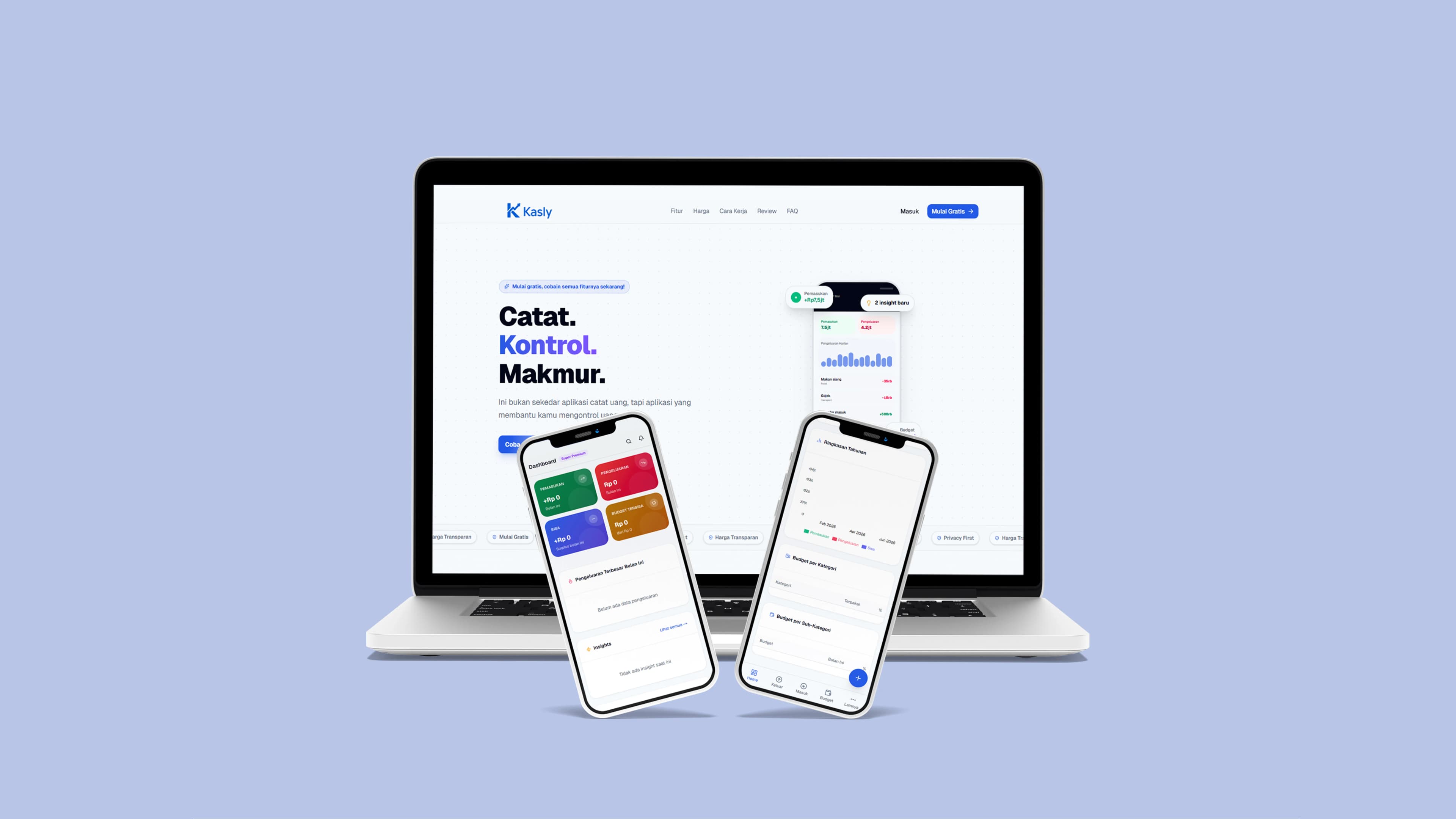 Aplikasi Pencatatan Keuangan – Kasly